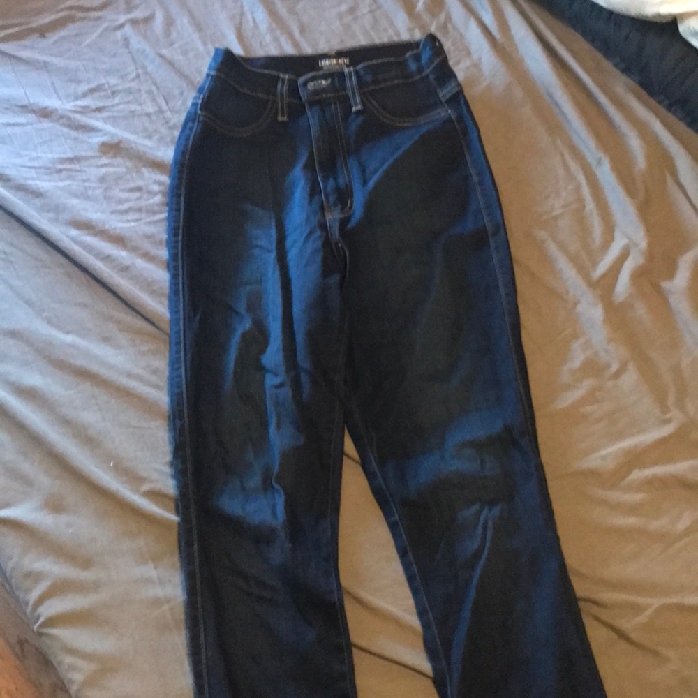 High waist fashion nova jeans